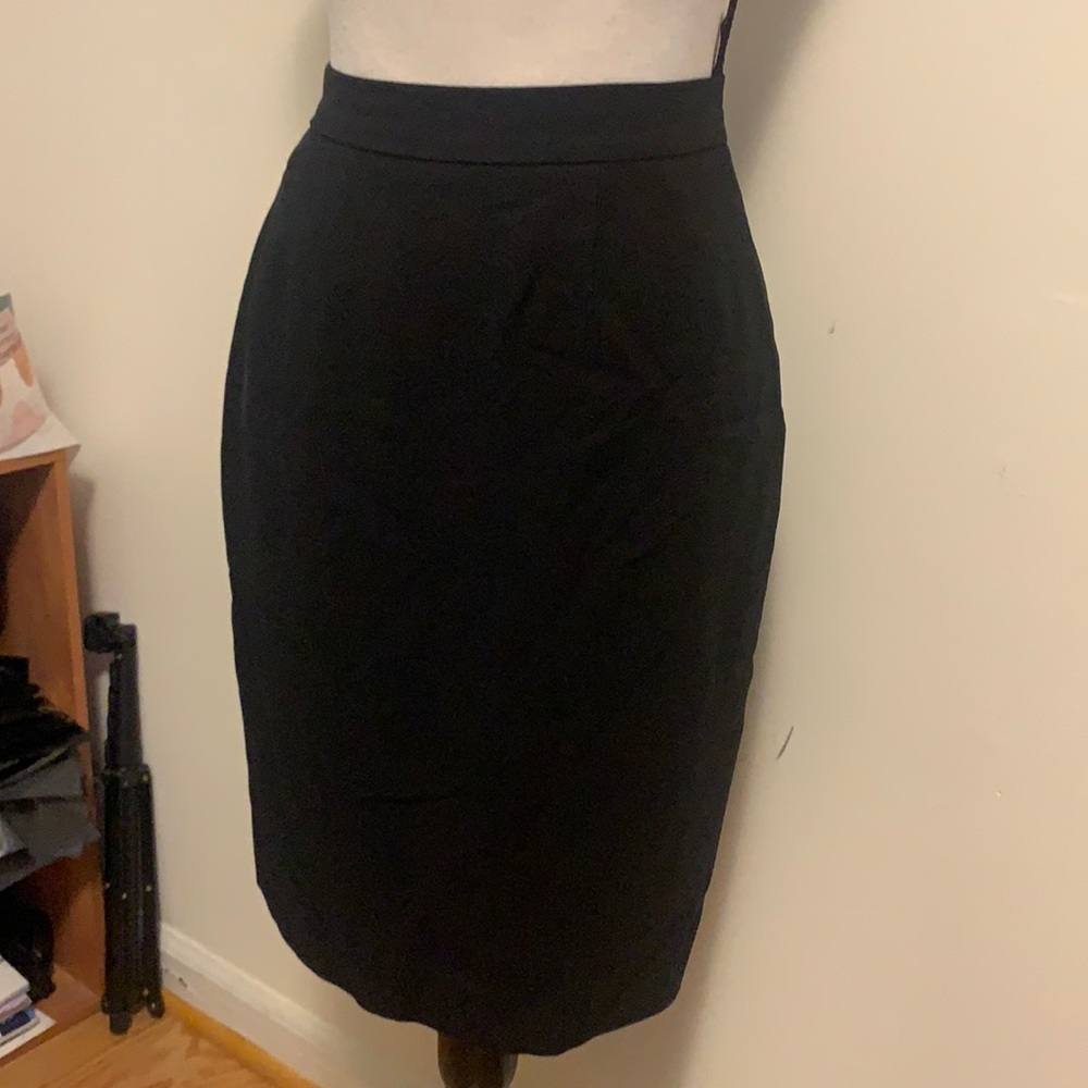 Black Midi Skirt